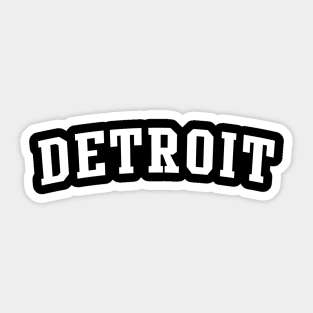 detroit Sticker